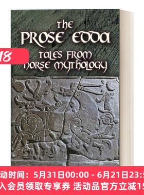 英文原版 The Prose Edda 散文埃达/新埃达 北欧神话故事集 冰岛诗人Snorri Sturluson 英文版 进口英语原版书籍