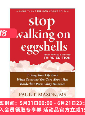 英文原版 Stop Walking on Eggshells 与内心的恐惧对话 摆脱来自亲人的负能量 如何与边缘型人格障碍者相处 进口英语原版书籍