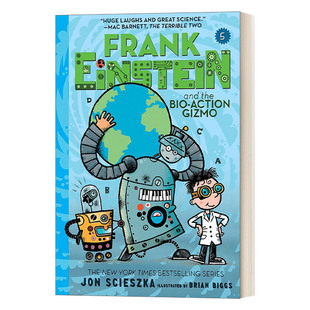 5弗兰克 儿童中级章节书进口英语书籍 and Action Gizmo Bio Einstein the 爱因斯坦系列5 英文原版 Series Frank