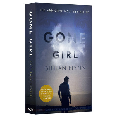 英文原版小说 Gone Girl 消失的爱人 吉莉安·弗琳 影视封面版 英文版 进口英语原版书籍