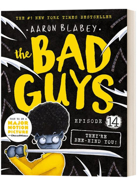 华研原版 我是大坏蛋14 英文原版 The Bad Guys in They're Bee-Hind You 英文版 进口英语原版书籍