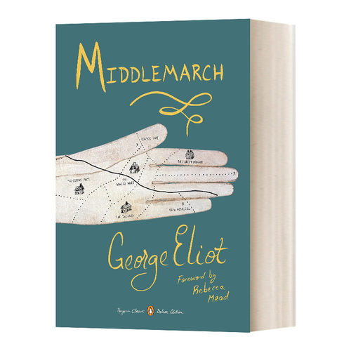 米德尔马契 英文原版 Middlemarch Classics Deluxe 刺绣封面版 乔治 爱略特 英文版 进口英语原版书籍