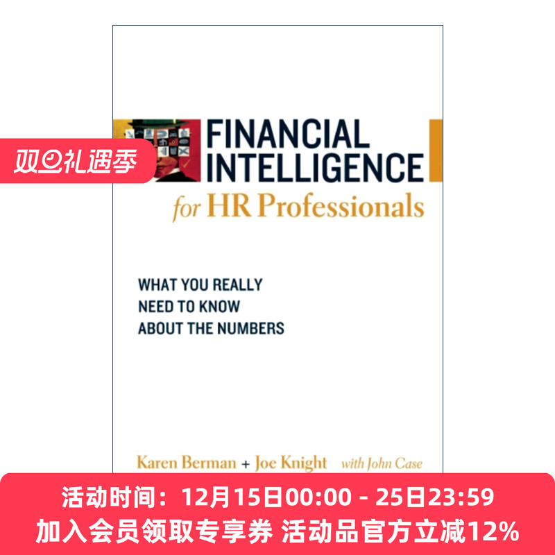 人力资源专业人士的财务智慧 英文原版 Financial Intelligence for HR Professionals 哈佛商业评论 Karen Berman 进口英语书籍