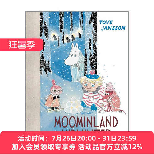 英文原版 Moominland Midwinter 姆明谷的冬天 精装彩色插画收藏版 英文版 进口英语原版书籍