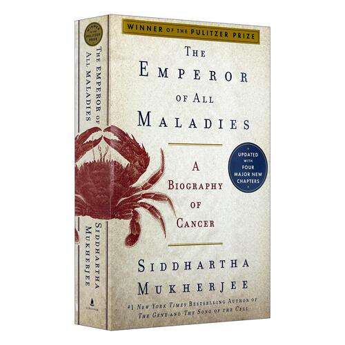 众病之王 癌症传 英文原版 The Emperor of All Maladies 2011年普利策奖 英文版进口原版英语书籍