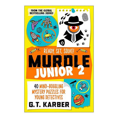 英文原版 Murdle Junior 2 谋杀谜团青少版2 破解40个推理逻辑谜题 解谜益智图书 英文版 进口英语原版书籍