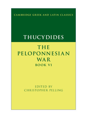 修昔底德  英文原版 Thucydides: The Peloponnesian War Book VI 伯罗奔尼撒战争史 卷六 剑桥希腊拉丁语经典系列 原文加学者注