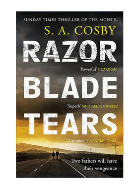 英文原版 Razorblade Tears 剃刀之泪 奥巴马夏季书单 惊悚悬疑推理小说 S.A.寇斯比 英文版 进口英语原版书籍