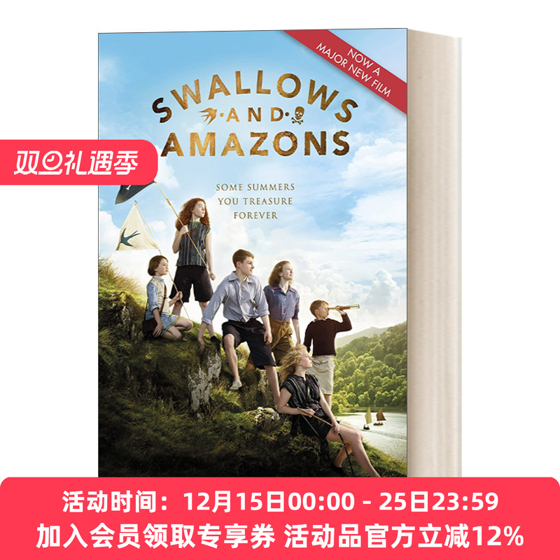 燕子号与亚马逊号 英文原版 Swallows And Amazons 影视封面版 Film Tie-In 英文版 进口英语原版书籍