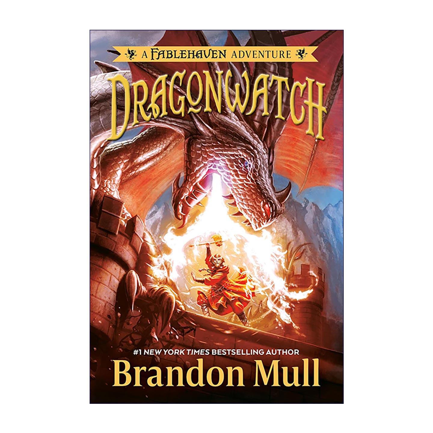 英文原版 Dragonwatch 守龙人系列1 儿童奇幻冒险小说 布兰登·马尔 英文版 进口英语原版书籍