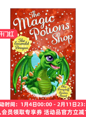 魔法药水商店6 英文原版 The Magic Potions Shop: The Emerald Dragon 畅销儿童奇幻故事书英文版 进口英语原版书籍