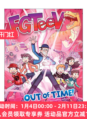英文原版 FGTeeV Out of Time 超时了 儿童全彩漫画 英文版 进口英语原版书籍