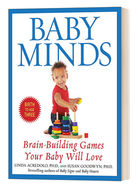 宝宝思维 英文原版 Baby Minds Brain-Building Games Your Will Love 宝宝会喜欢的益智游戏 英文版 进口英语原版书籍