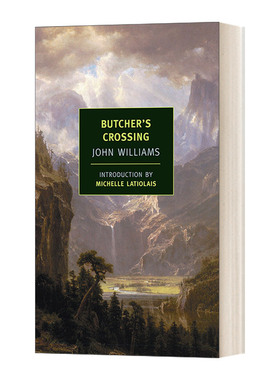英文原版小说 Butcher's Crossing 屠夫十字镇 屠夫渡口 John Williams约翰·威廉斯 英文版 进口英语原版书籍