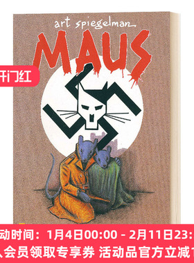 英文原版小说 Maus I: A Survivor's Tale My Father Bleeds History 鼠族1 英文版