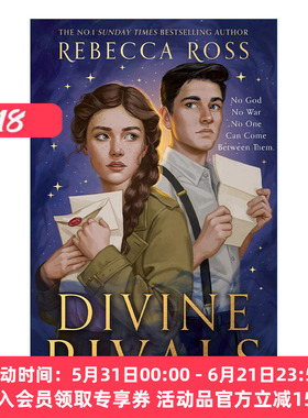 英文原版 Divine Rivals 神圣对手 魔法打字机 丽贝卡·罗斯战时奇幻爱情小说 魔法之河系列作者 精装 英文版 进口英语原版书籍