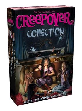 英文原版 You're Invited to a Creepover Collection 欢迎参加鬼屋派对1-4册盒装 英文版 进口英语原版书籍
