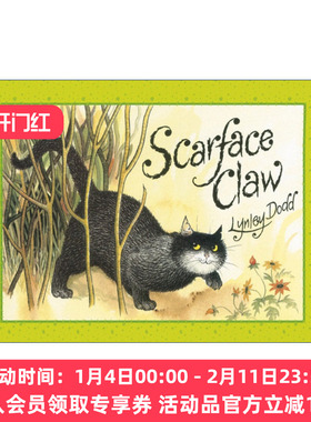 英文原版 Scarface Claw 疤面猫 新西兰作家Lynley Dodd经典儿童绘本 英文版 进口英语原版书籍