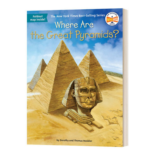 英文原版 Where Is/Are the Great Pyramids? 大金字塔在哪里 英文版 古埃及文明 进口英语原版书籍