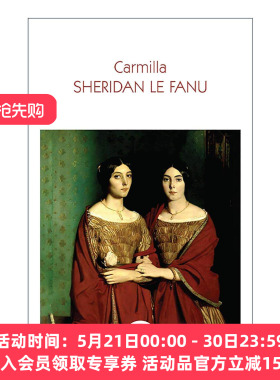 英文原版 Carmilla 卡蜜拉 雪利登·拉·芬努 早期经典哥特小说 柯林斯经典系列 英文版 进口英语原版书籍