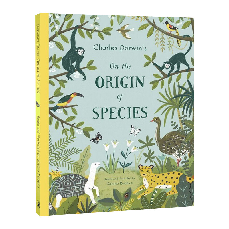 物种起源 英文原版绘本 On The Origin of Species 儿童科普百科知识启蒙 英文版进口原版英语书籍