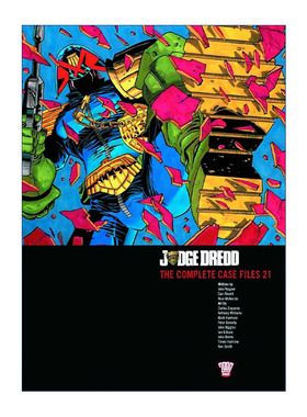 特警判官  英文原版 Judge Dredd Case Files 21 漫画合集21 英文版 进口英语原版书籍