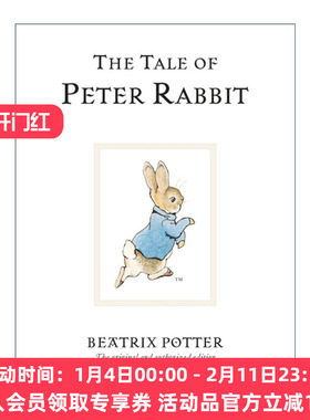 彼得兔的故事 经典版 英文原版 The Tale of Peter Rabbit 毕翠克丝·波特经典绘本 精装 英文版 进口英语原版书籍