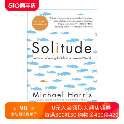 英文原版 Solitude 独处七日 找回被剥夺的心灵资源 全新思考 理解自己 靠近他人 英文版 进口英语原版书籍