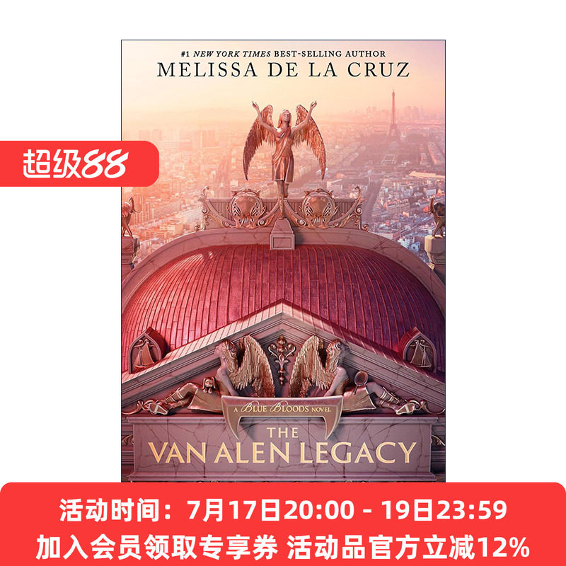 英文原版 The Van Alen Legacy Blue Bloods 04 范艾伦的遗产 蓝血系列4 吸血鬼浪漫小说 英文版 进口英语原版书籍