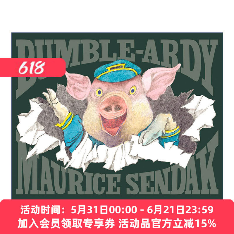 英文原版 Bumble-Ardy 笨手笨脚的阿蒂 野兽国作者莫里斯·桑达克精装绘本 亚马逊编辑推荐 英文版 进口英语原版书籍
