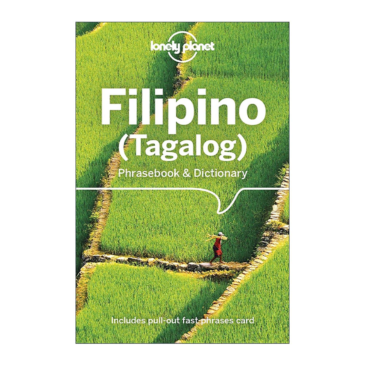 英文原版 Lonely Planet Filipino Tagalog Phrasebook and Dictionary 孤独星球菲律宾他加禄语旅行常用语手册及词典 第6版