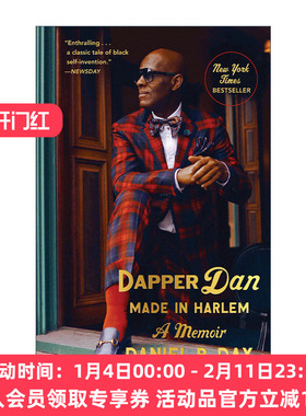 英文原版 Dapper Dan Made in Harlem 非裔美国时装设计师Dapper Dan传记 街头潮流 Daniel R. Day 英文版 进口英语原版书籍