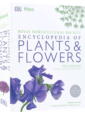 DK植物和花卉图解百科全书 英文原版 Encyclopedia Of Plants and Flowers 精装 儿童科普花草知识 少儿课外英语读物 英文版进口书