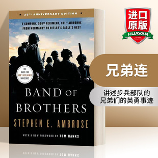 Brothers 英文版 兄弟连 书籍搭赎罪星期三 Band 进口英语原版 战争 英文原版