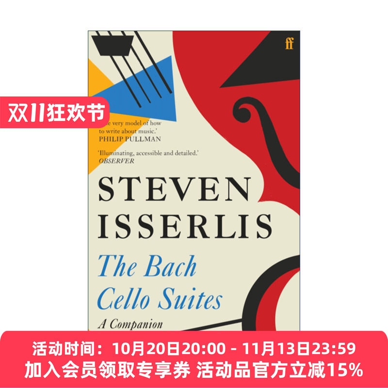 英文原版 The Bach Cello Suites 巴赫大提琴组曲指南 史蒂芬·依瑟利斯 英文版 进口英语原版书籍
