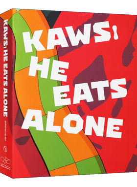 英文原版 KAWS He Eats Alone 布莱恩·唐纳利生涯作品 精装 英文版 进口英语原版书籍