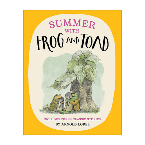 英文原版 Summer With Frog and Toad 青蛙和蟾蜍 夏日故事 阿诺德·洛贝尔经典故事 英文版 进口英语原版书籍