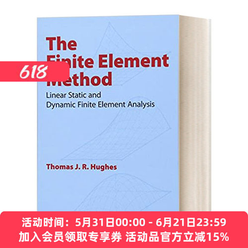 英文原版 The Finite Element Method 有限元法 线性静态和动态有限元分析 英文版 进口英语原版书籍