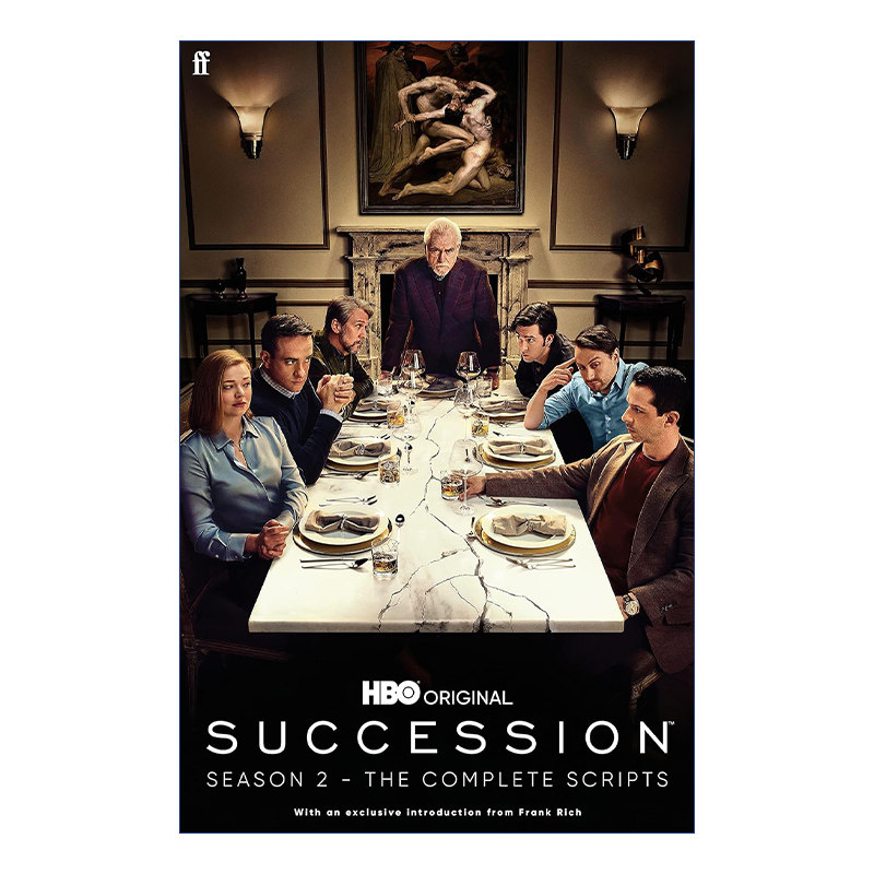 继承之战第二季  英文原版 Succession – Season Two 电视剧本 HBO热门商战美剧 英文版 进口英语原版书籍