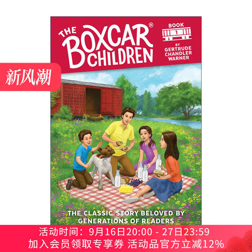 棚车少年1 英文原版 The Boxcar Children Boxcar Children Mysteries#1 儿童侦探推理小说 经典课外阅读 英文版 进口英语原版书籍
