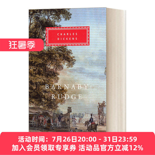 英文原版 Barnaby Rudge 巴纳比·拉奇 查尔斯·狄更斯 Everyman精装收藏版 英文版 进口英语原版书籍