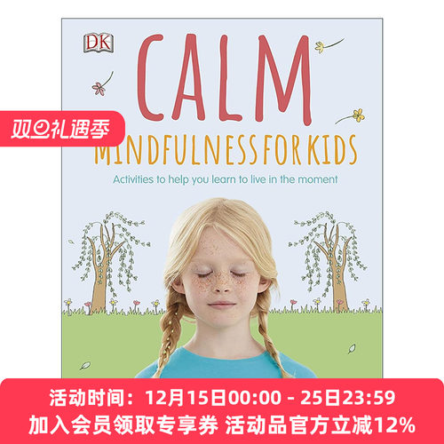 英文原版 CALM mindfulness for kids  DK儿童正念精装指南 英文版 进口英语原版书籍