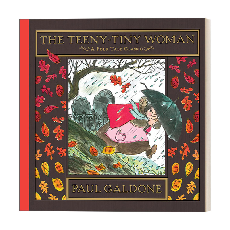 小小妇人 英文原版 The Teeny-Tiny Woman Folk Tale Classics经典民间故事精装绘本Paul Galdone 英文版 进口英语原版书籍