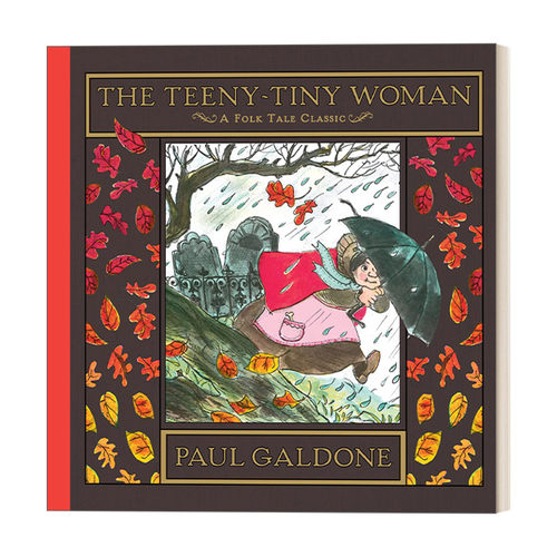 小小妇人 英文原版 The Teeny-Tiny Woman Folk Tale Classics经典民间故事精装绘本Paul Galdone 英文版 进口英语原版书籍