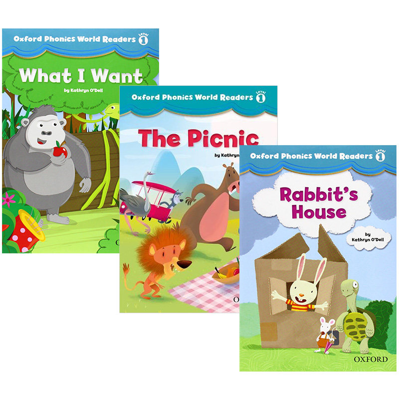 英文原版自然拼读分级读物