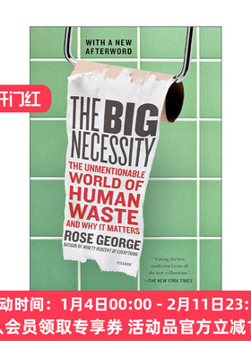 英文原版 The Big Necessity 厕所决定健康 英文版 进口英语原版书籍