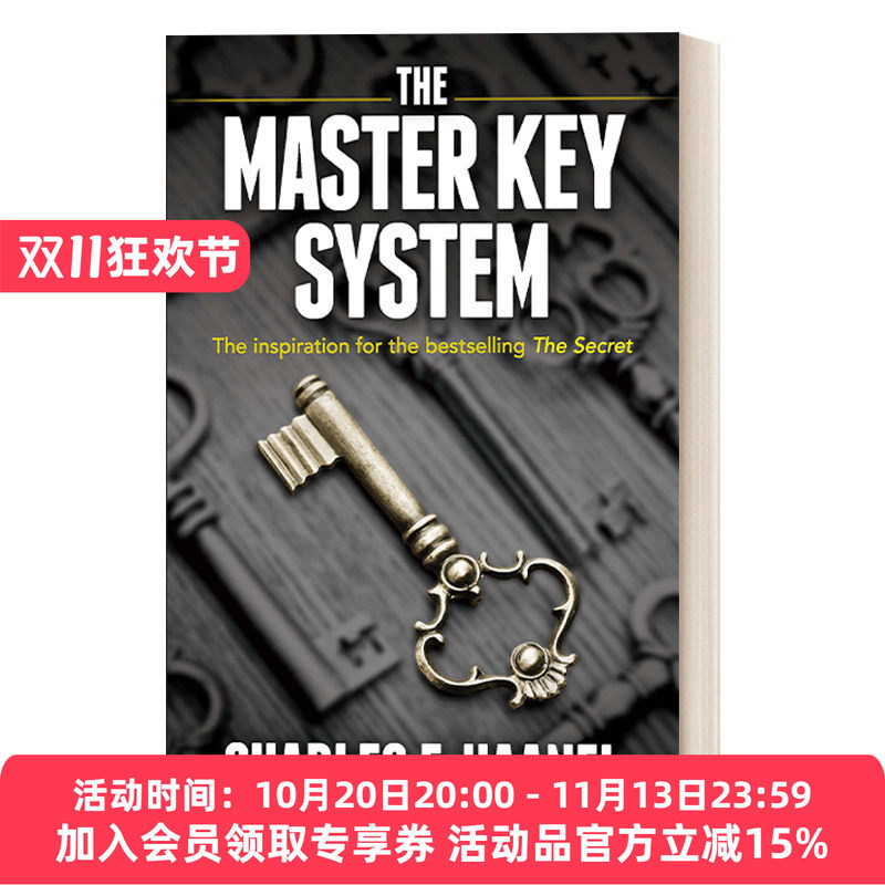 万能钥匙 世界上神奇的24堂课 英文原版 The Master Key System Charles F.Haanel 英文版 进口英语原版书籍