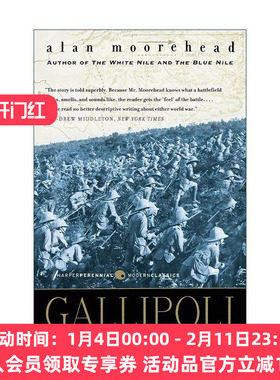 英文原版 Gallipoli 加利波利 一场一战战役 英国达夫·库珀奖 英文版 进口英语原版书籍
