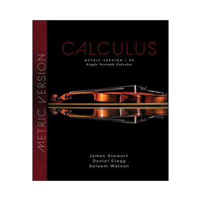 英文原版 Single Variable Calculus Metric Edition 单变量微积分 公制版 精装第9版 斯图瓦特Stewart 英文版 进口英语书籍