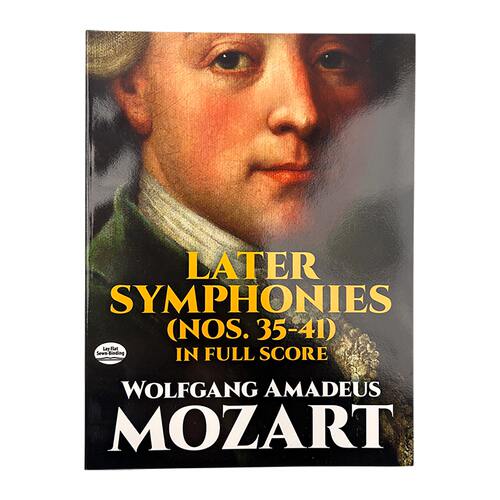 英文原版 Later Symphonies Nos. 35-41 in Full Score 莫扎特晚期交响乐 全谱 英文版 进口英语原版书籍